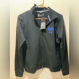 Under Armour UCLA Soft Zip-Up Blue Track Jacket Loose Fit | Women's Small
